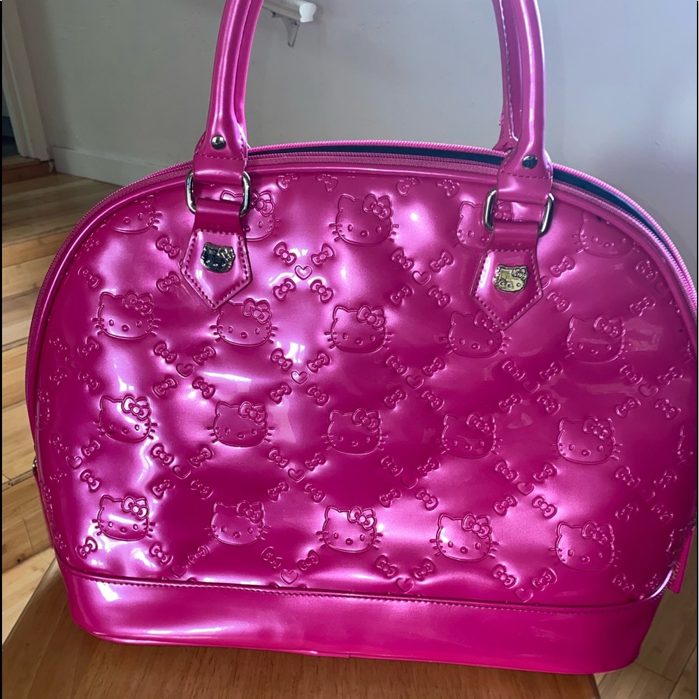 Hello Kitty embossed handbag by the original Sanrio